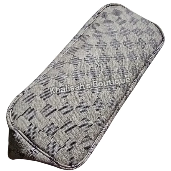 Rare! Like New! Authenticated LOUIS VUITTON N40605 Neverfull PM DAMIER AZUR - Picture 13 of 16